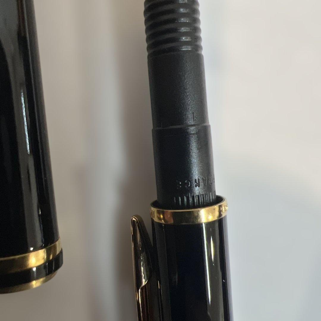 WATERMAN ballpoint pen with rotating mechanism and refillable ink shown on white background