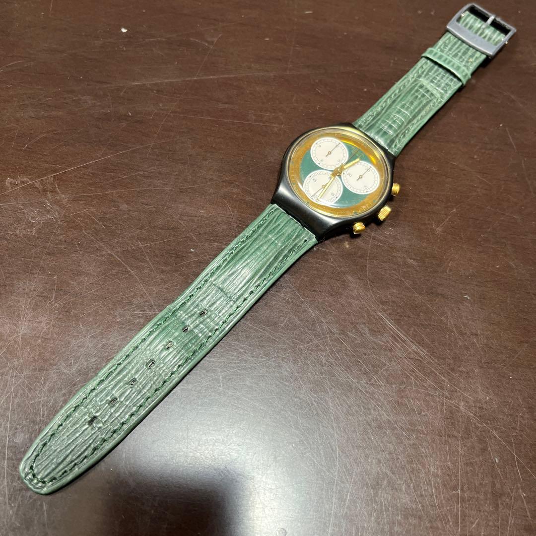 swatch 初期型 ローラーボール クロノグラフ Quartz Men's — Japanese