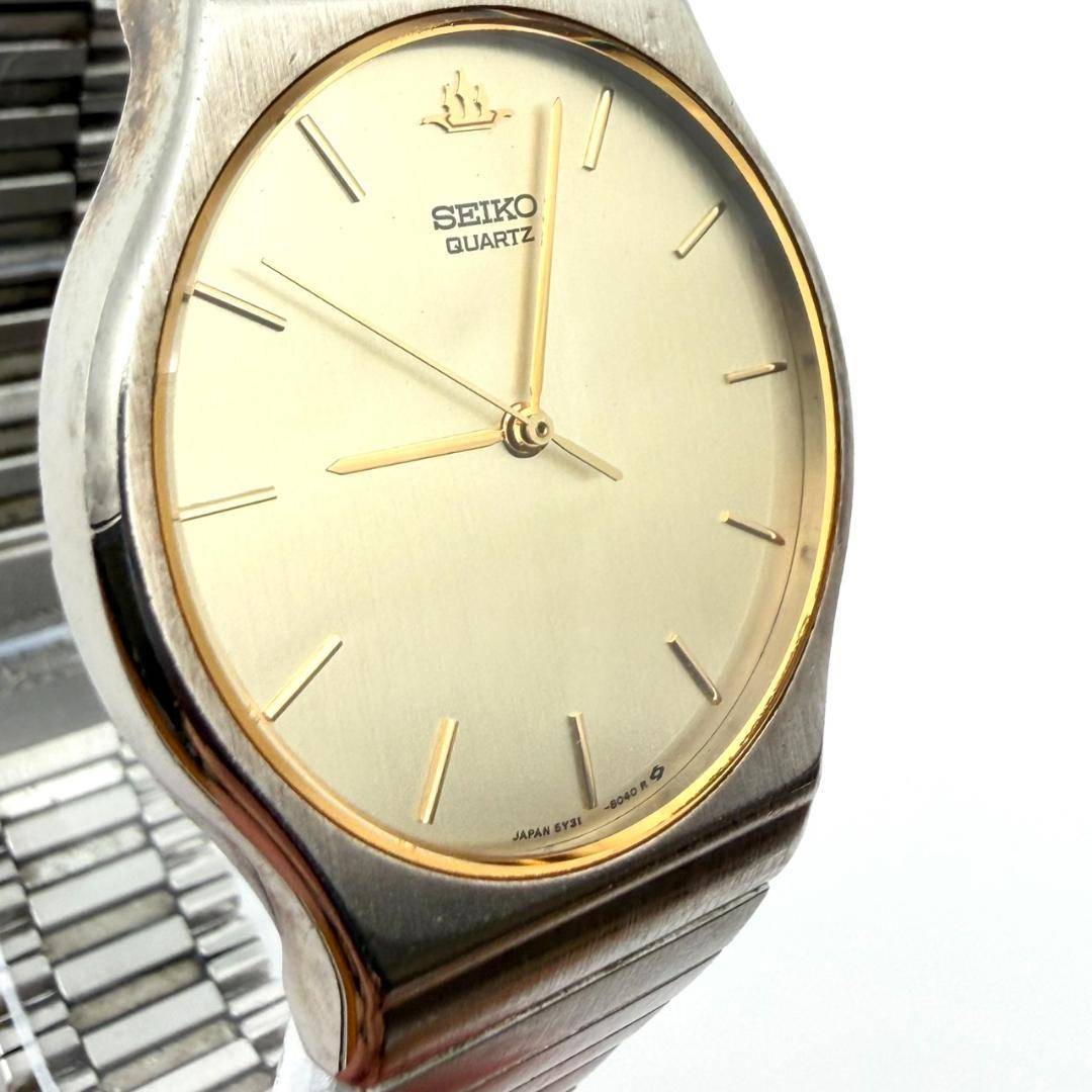SEIKO 60195-6016 Quartz Men's Watch — Japanese