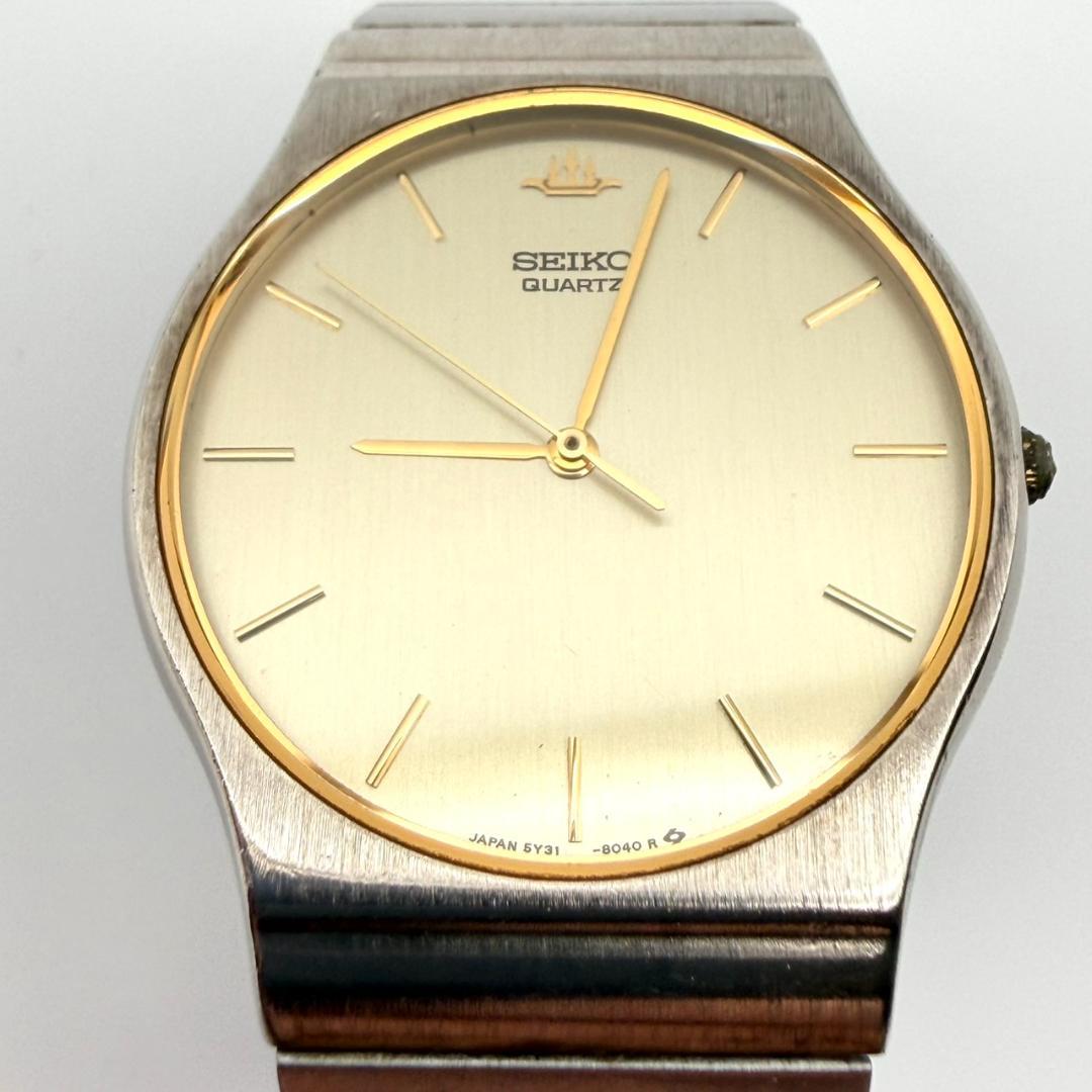 SEIKO 60195-6016 Quartz Men's Watch — Japanese