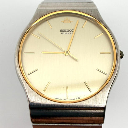 SEIKO 60195-6016 Quartz Men's Watch — Japanese