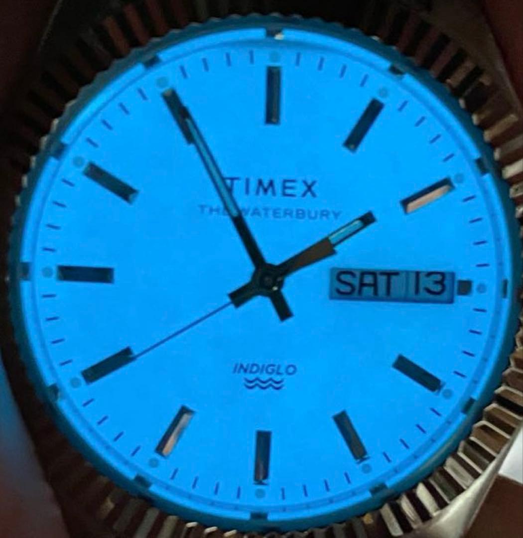 TIMEX Waterbury 36mm Blue Quartz Men's Watch — Japanese