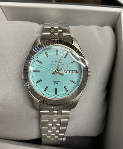 TIMEX Waterbury 36mm Blue Quartz Men's Watch — Japanese