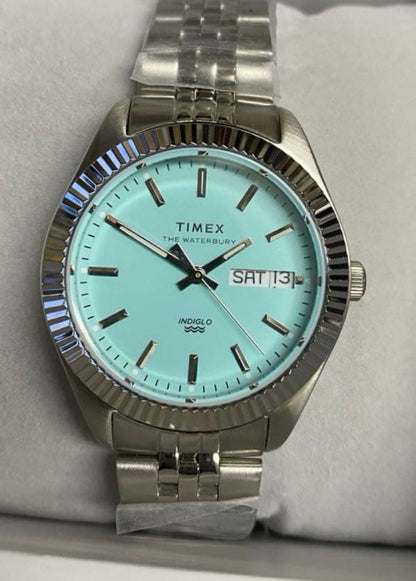 TIMEX Waterbury 36mm Blue Quartz Men's Watch — Japanese