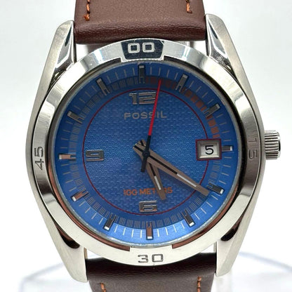 FOSSIL AM-4050 A977 Quartz Men's Watch — Japanese
