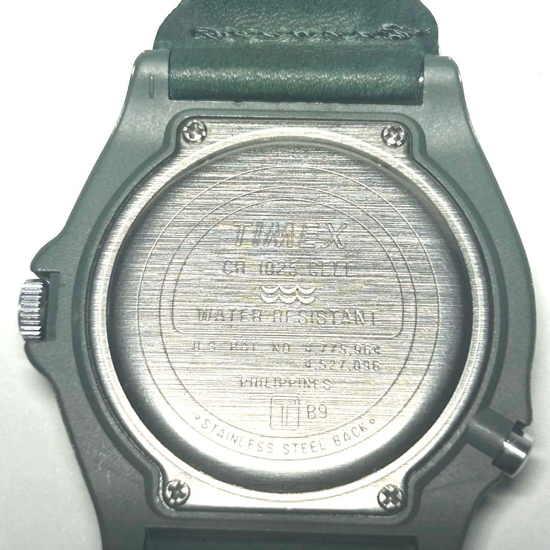 TIMEX ADVENTURER INDIGLO ー OLIVE GREEN Quartz Men's Watch — Japanese
