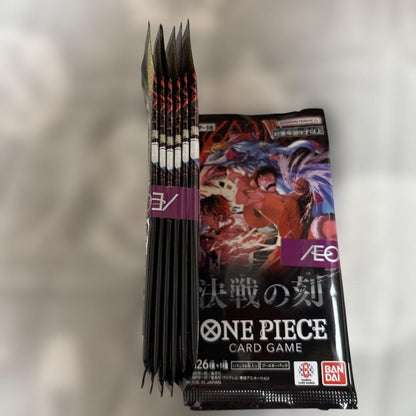 One Piece One Piece Card Game Battle of the Decisive Moment Booster Pack 12 Pack Set Pack — Japanese
