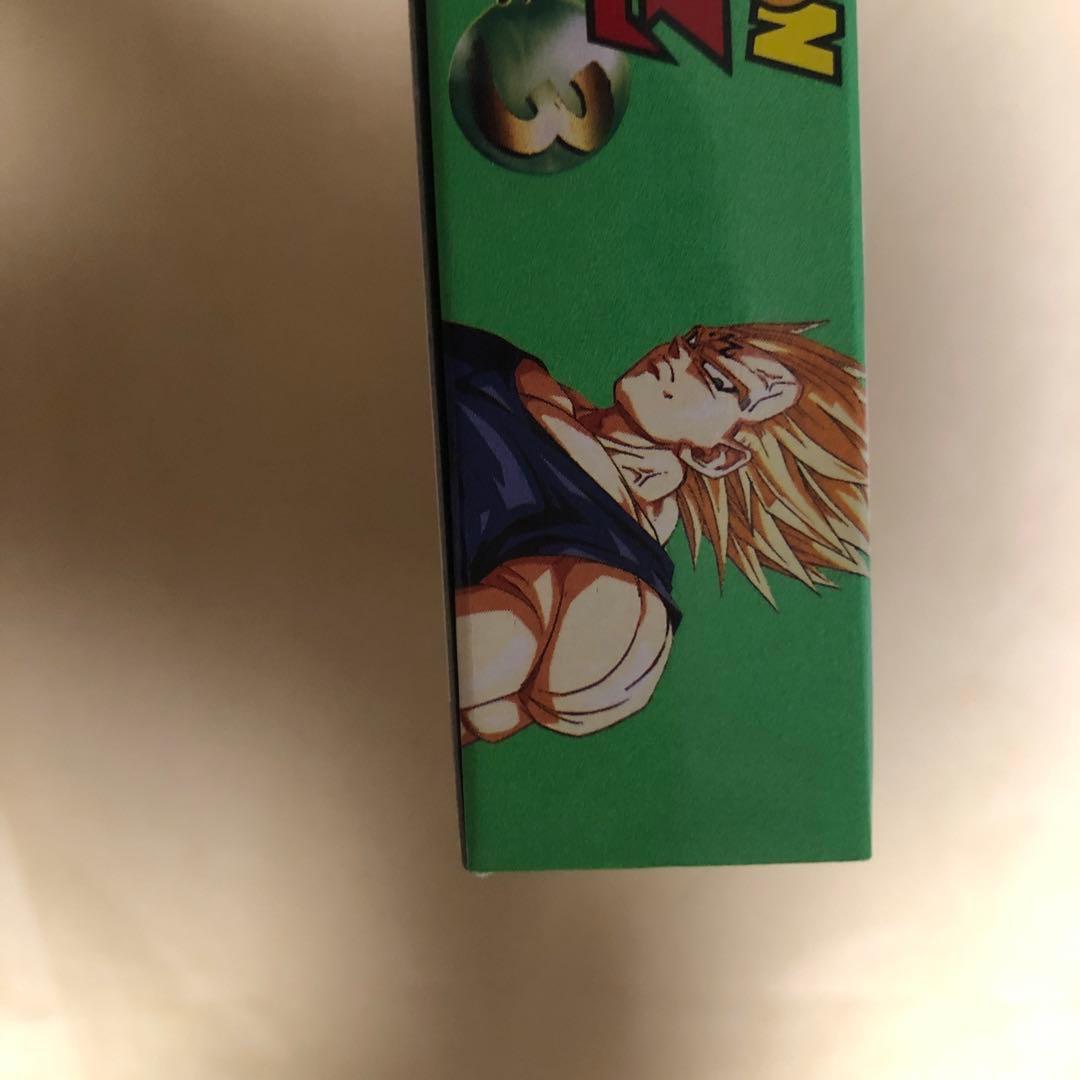 Dragon Ball Z Super Battle 3 Super Famicom game cartridge with slight scratches on the label