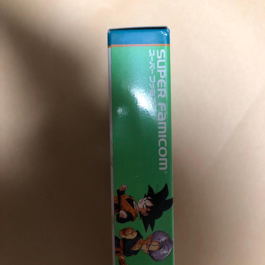 Dragon Ball Z Super Battle 3 Super Famicom game cartridge with slight scratches on the label