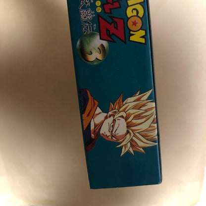 Dragon Ball Z Super Battle 3 Super Famicom game cartridge with slight scratches on the label