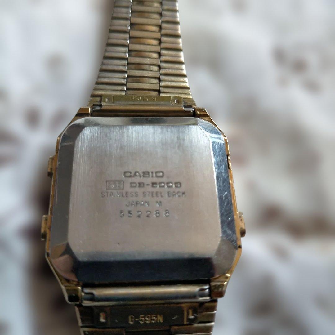 CASIO DB-500G Digital Men's Watch — Japanese