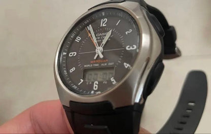 CASIO WVA-430J Solar Men's Watch — Japanese