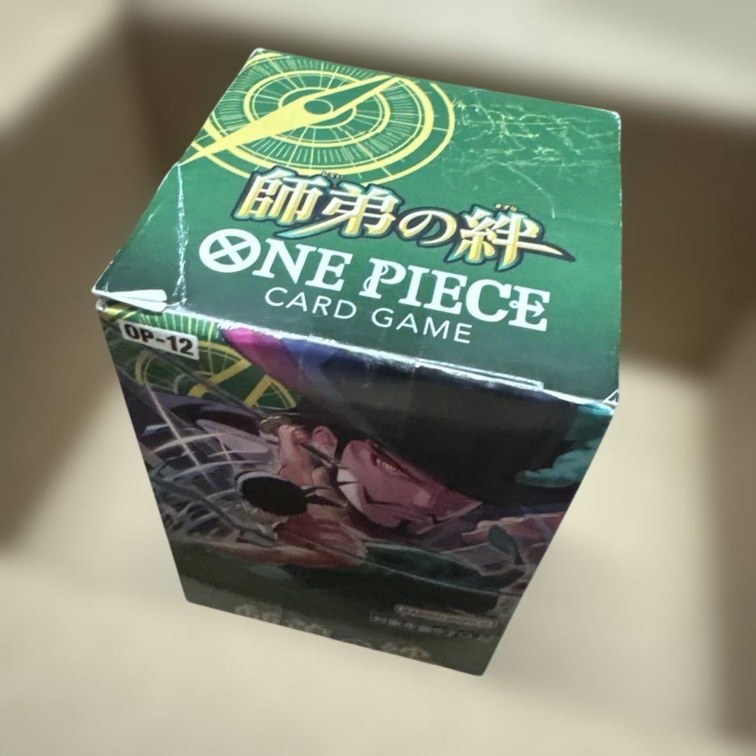 One Piece One Piece Card Game OP-12 Master and Disciple Bond Sealed with Tape Box — OP-12 — Japanese