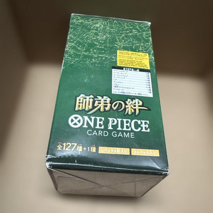 One Piece One Piece Card Game OP-12 Master and Disciple Bond Sealed with Tape Box — OP-12 — Japanese