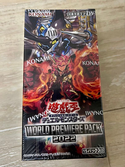 Yu-Gi-Oh Yu-Gi-Oh! Official Card Game World Premiere Pack 2022 Box — Japanese