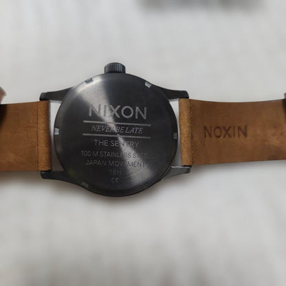 NIXON Sentry Quartz Men's Watch — Japanese