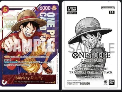 One Piece ONE PIECE CARD GAME 3rd Anniversary Pack Pack — Japanese