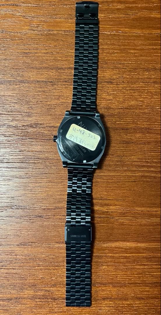 NIXON Santa Cruz Scrim Hand Time Teller Black Men's Watch — Japanese