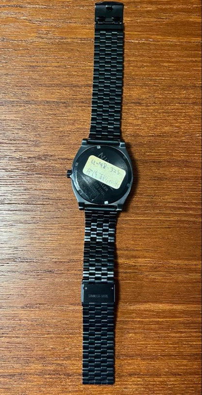 NIXON Santa Cruz Scrim Hand Time Teller Black Men's Watch — Japanese