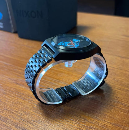 NIXON Santa Cruz Scrim Hand Time Teller Black Men's Watch — Japanese