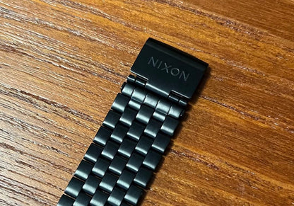 NIXON Santa Cruz Scrim Hand Time Teller Black Men's Watch — Japanese
