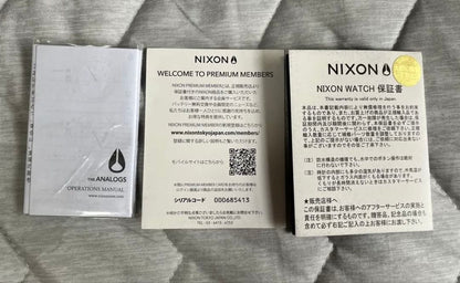 NIXON NEVEREST Quartz Men's Watch — Japanese