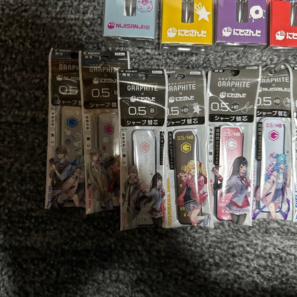 Pilot Nijisanji collaboration mechanical pencil with 0.5 mm replacement lead set in original unused condition