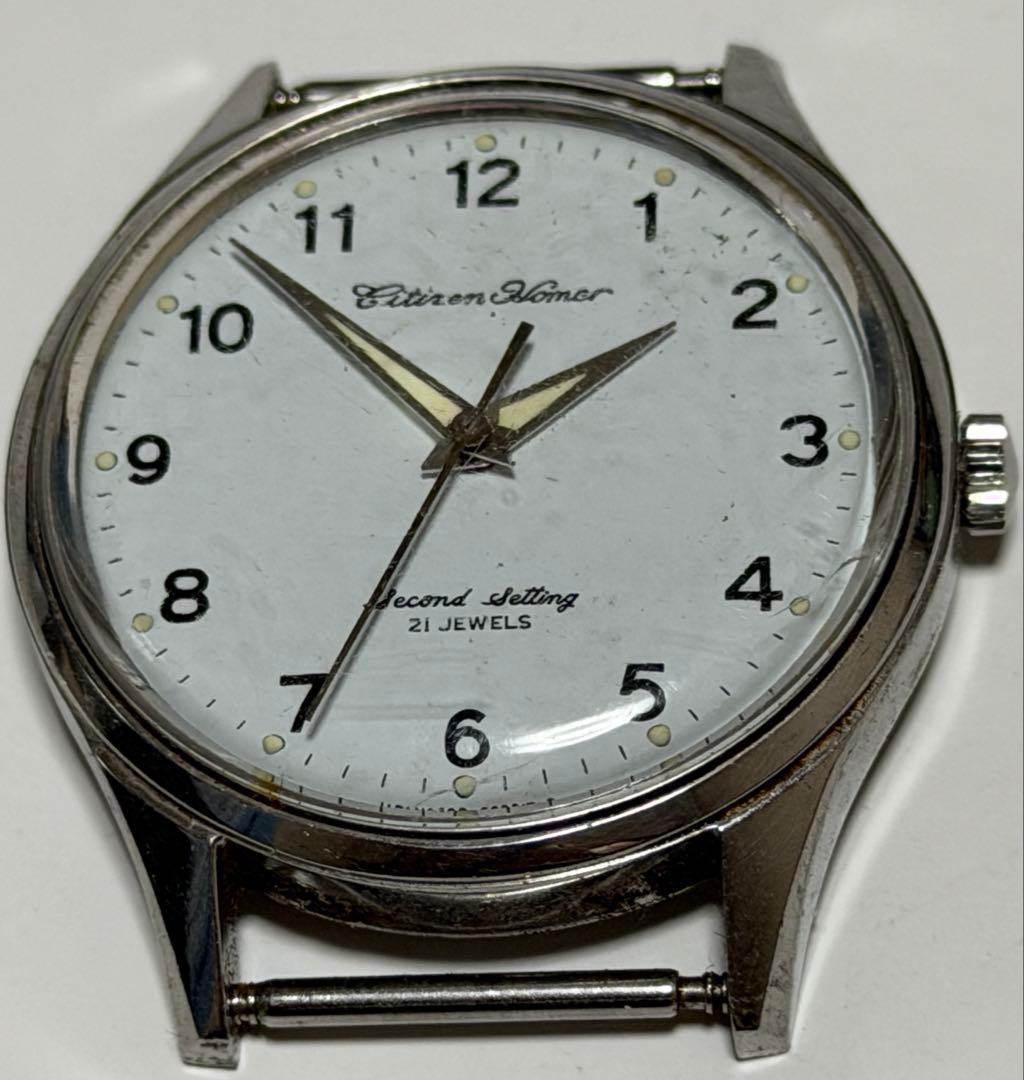 Citizen Homer 5496 Tohoku Tetsudou Manual Men's Watch — Japanese