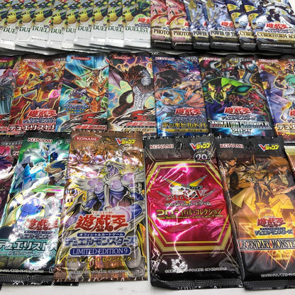 Yu-Gi-Oh Yu-Gi-Oh! Unopened Pack 81 Pack Set Pack — Japanese