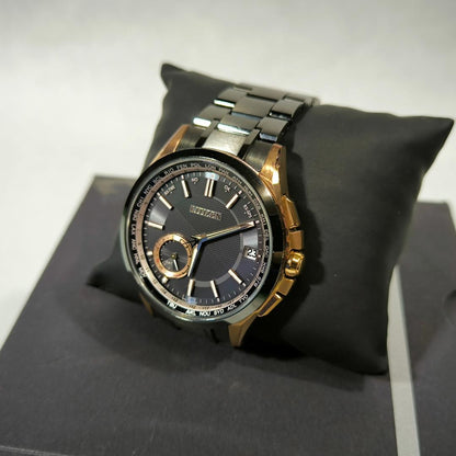 Citizen Satellite Radio-Controlled Eco-Drive Solar Men's Watch — Japanese