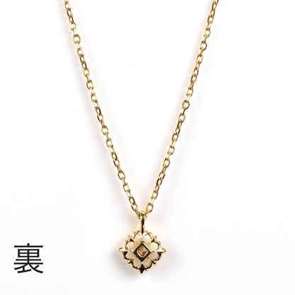 Agete Law yellow gold necklace with diamond, 40 cm length, adjustable chain, and 8.6 mm top