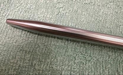 Waterman Paris ballpoint pen model A-15 in silver metal with included case