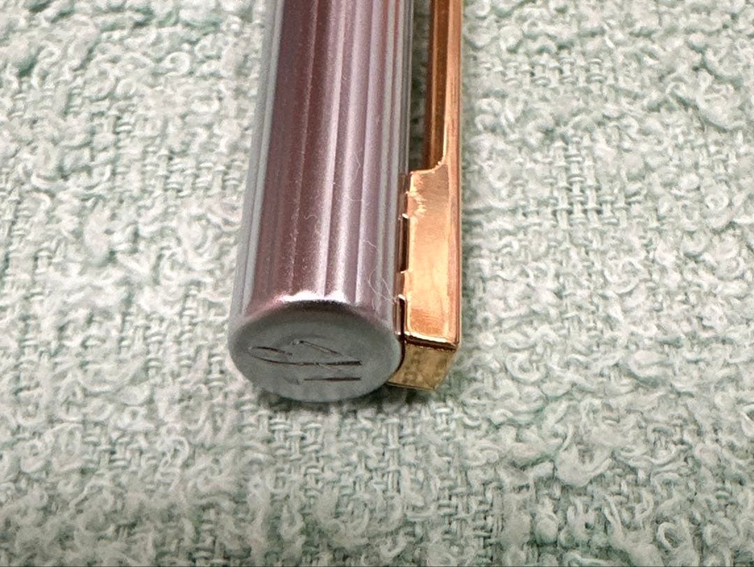 Waterman Paris ballpoint pen model A-15 in silver metal with included case