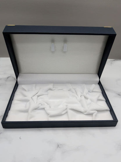 Akoya genuine pearl necklace 42cm with champagne yellow 8-8.5mm pearls and silver clasp