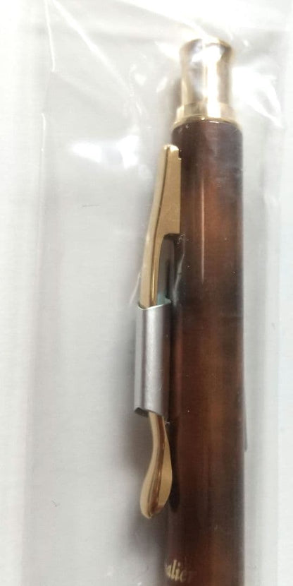 PILOT Cavalier Brown Marble mechanical pencil with metal body and 0.5mm lead, unused and unopened