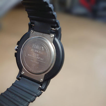 TIMEX Black Max Sportsquartz 1990s Men's Watch — Japanese