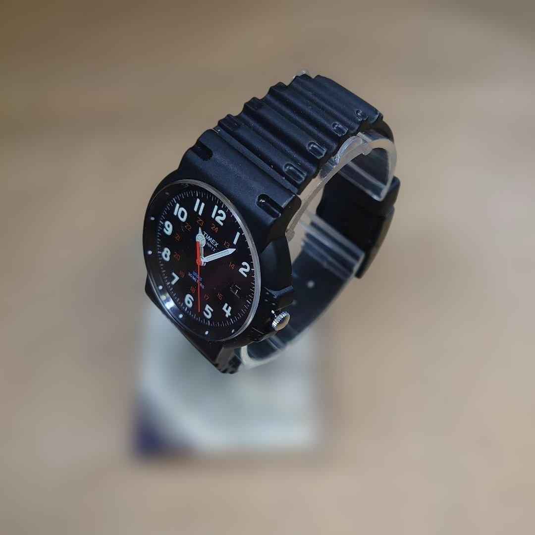 TIMEX Black Max Sportsquartz 1990s Men's Watch — Japanese