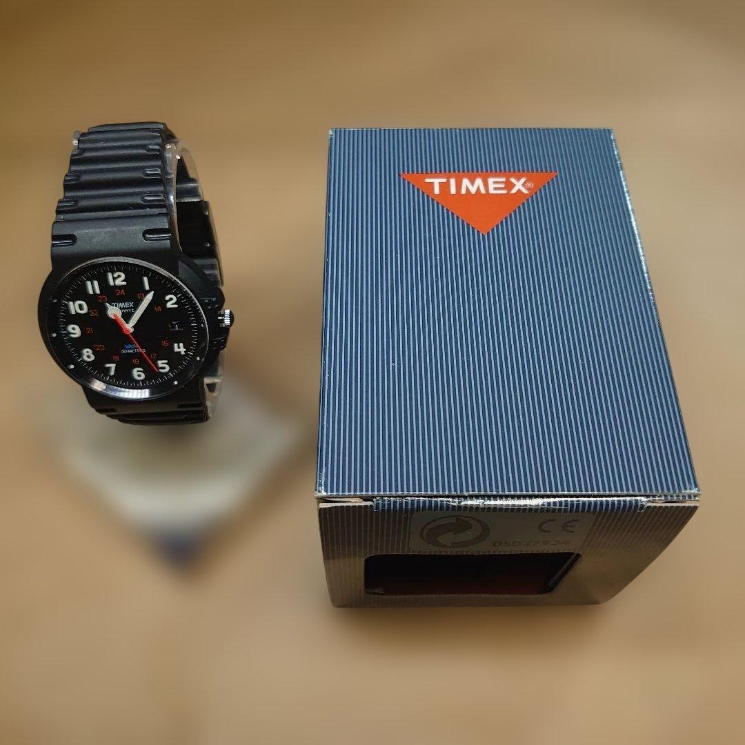 TIMEX Black Max Sportsquartz 1990s Men's Watch — Japanese