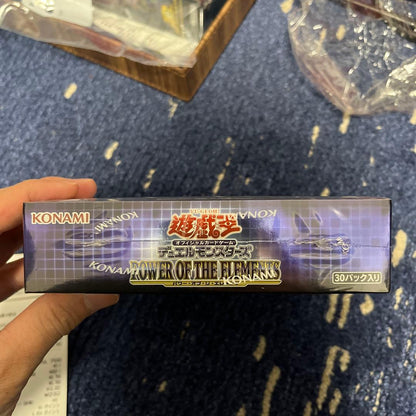 Yu-Gi-Oh Yu-Gi-Oh! OCG Power of the Elements Box First Edition Shrinked Box — Japanese