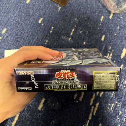 Yu-Gi-Oh Yu-Gi-Oh! OCG Power of the Elements Box First Edition Shrinked Box — Japanese