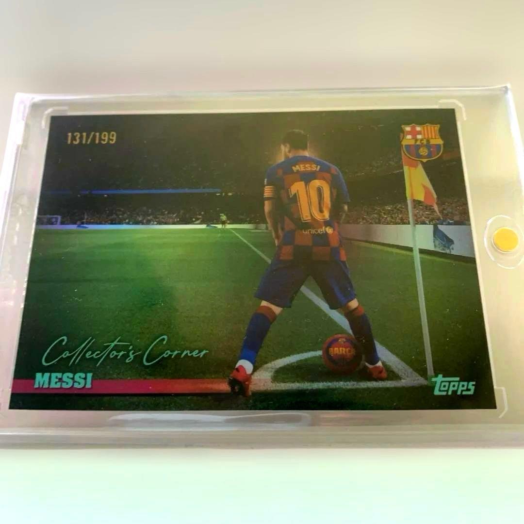 Messi Topps Collectors Corner Soccer Card — Japanese