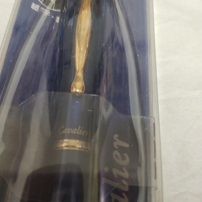 Pilot Old Cavalier fountain pen with fine nib and blue gold barrel shown unused and unopened