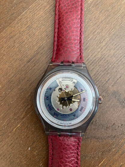 swatch Deadstock Rubin discontinued rare Swatch Automatic Men's — Japanese