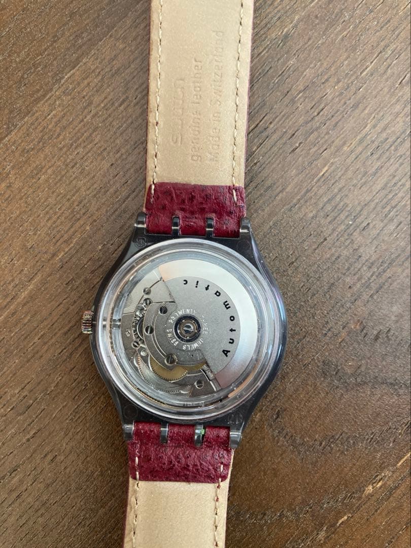 swatch Deadstock Rubin discontinued rare Swatch Automatic Men's — Japanese