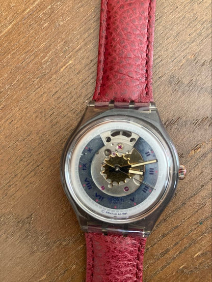 swatch Deadstock Rubin discontinued rare Swatch Automatic Men's — Japanese
