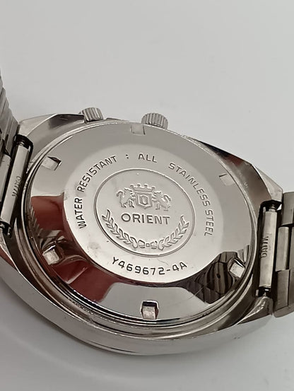 ORIENT Multi Year Calendar the1980s Automatic Men's Watch — Japanese
