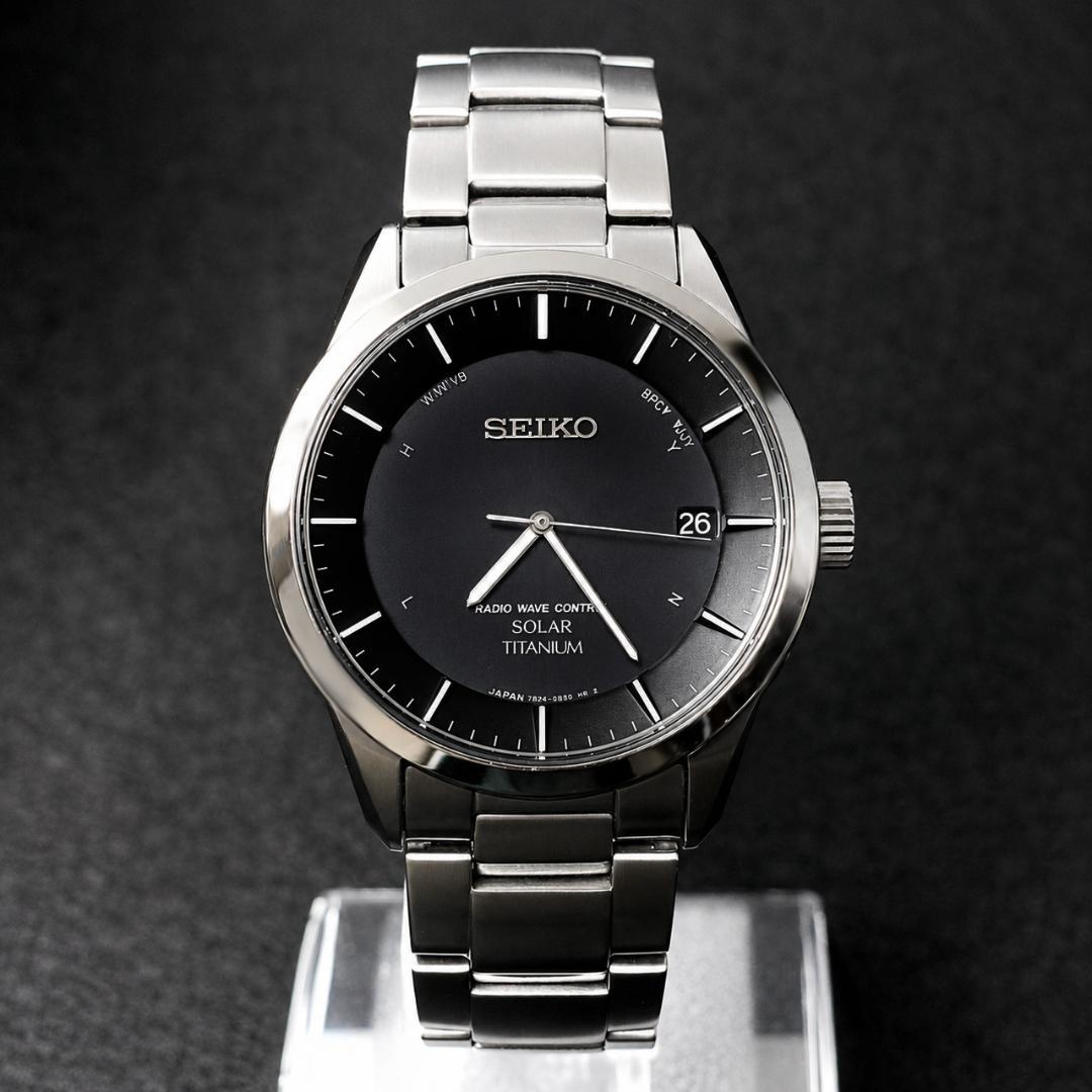 SEIKO SBTM211 Solar Men's Watch — Japanese
