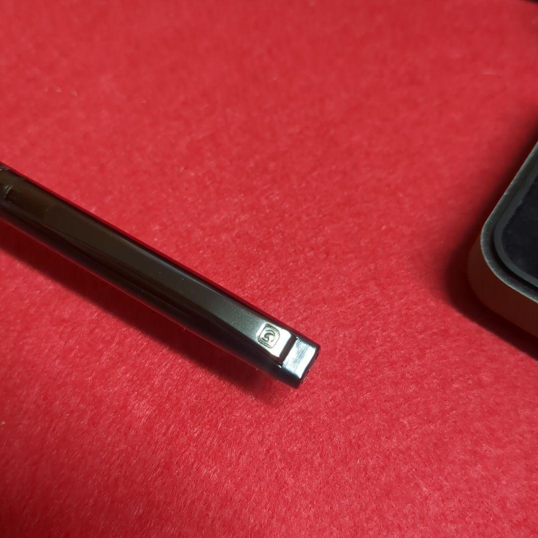 Pilot Discontinued Grandee Priere ballpoint pen in black metallic metal body 140 mm length