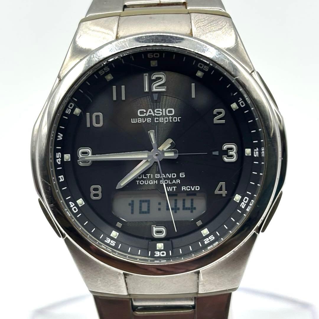 CASIO WVA-M600 Solar Men's Watch — Japanese