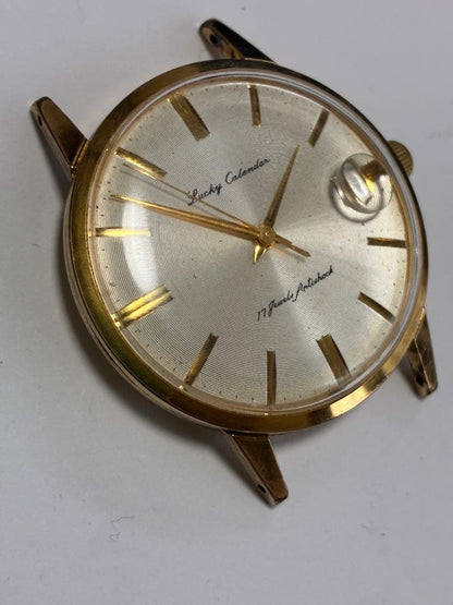 ORIENT ラッキーカレンダー Manual Men's Watch — Japanese